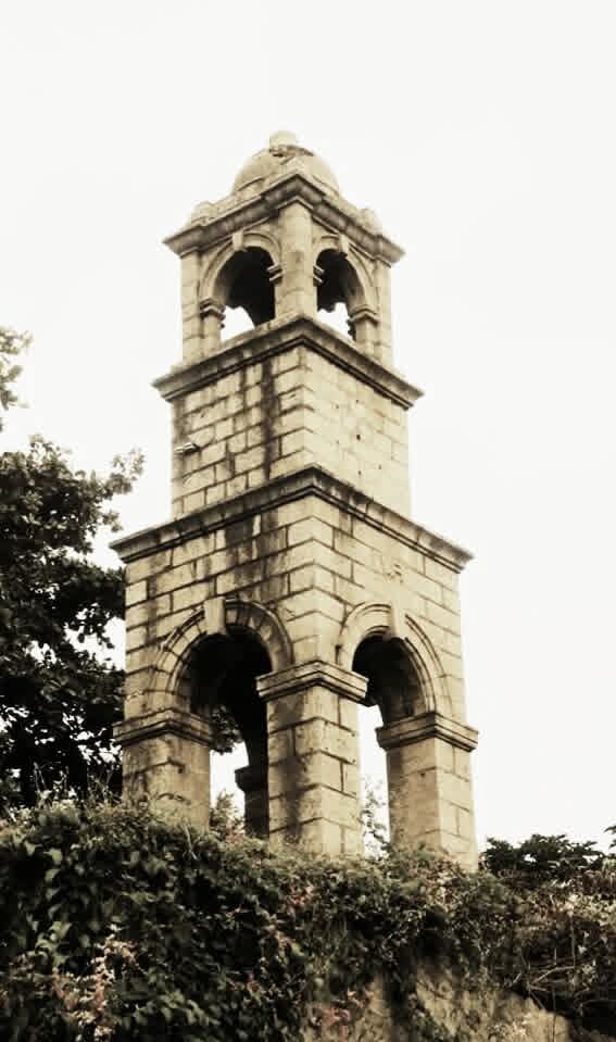 The historic bell tower at the remains of Negombo Dutch Fort